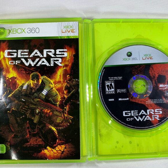 Gears of War Microsoft Xbox 360 Video Game 2006 Complete with Manual Tested - Picture 2 of 6